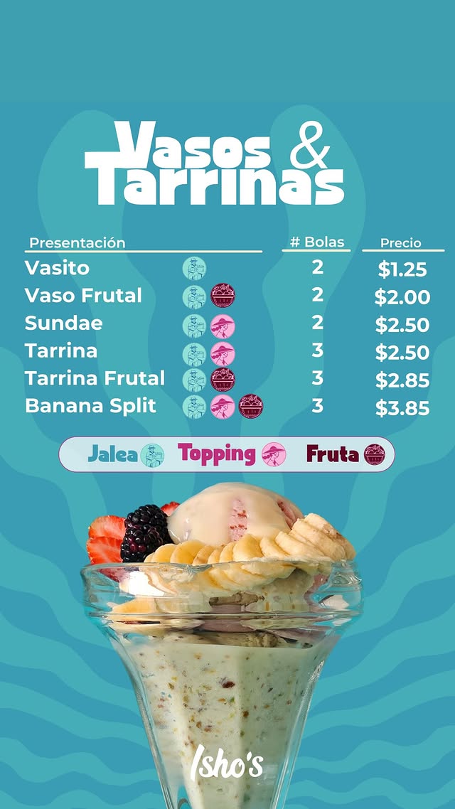 Vasos & Tarrinas