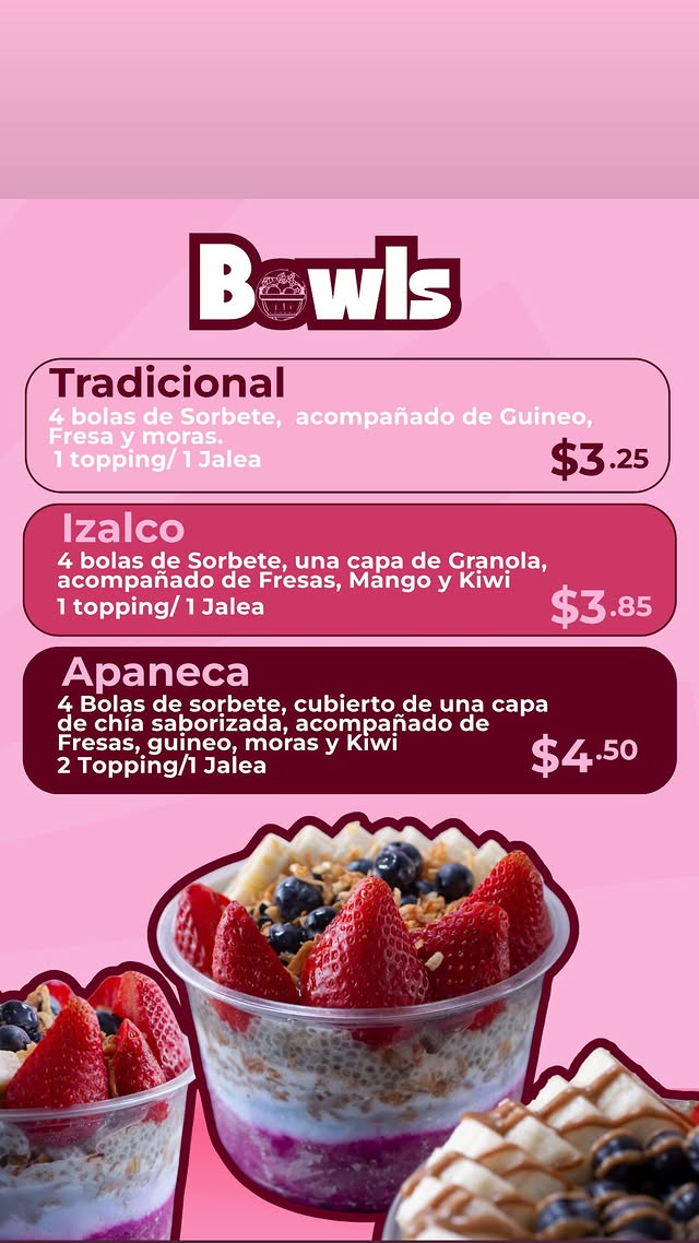 Bowls especiales